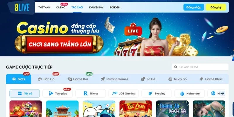 Khám phá chi tiết nền tảng 8LIVE